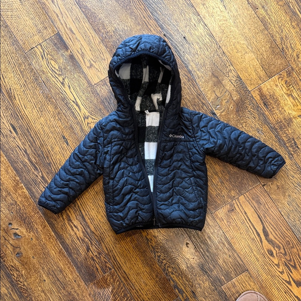 Columbia Reversible Quilted Hooded Jacket